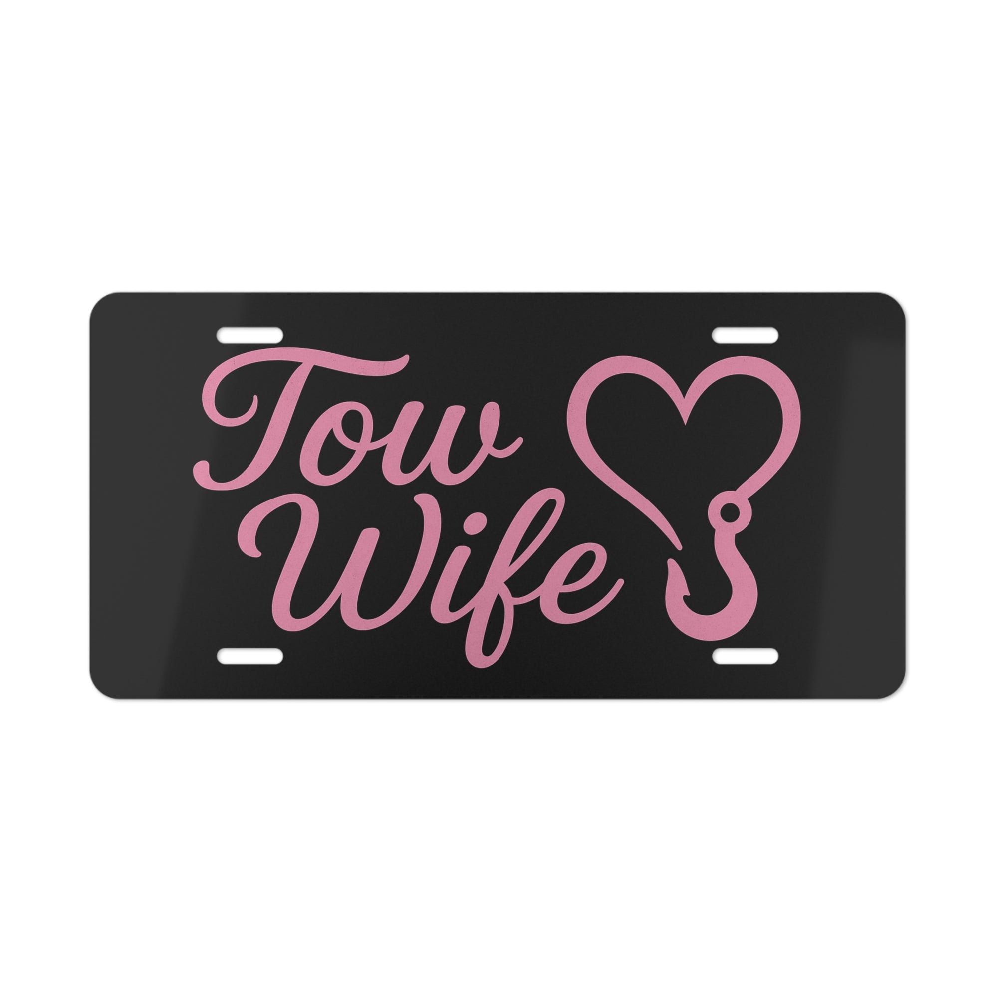 Tow Wife Vanity Plate
