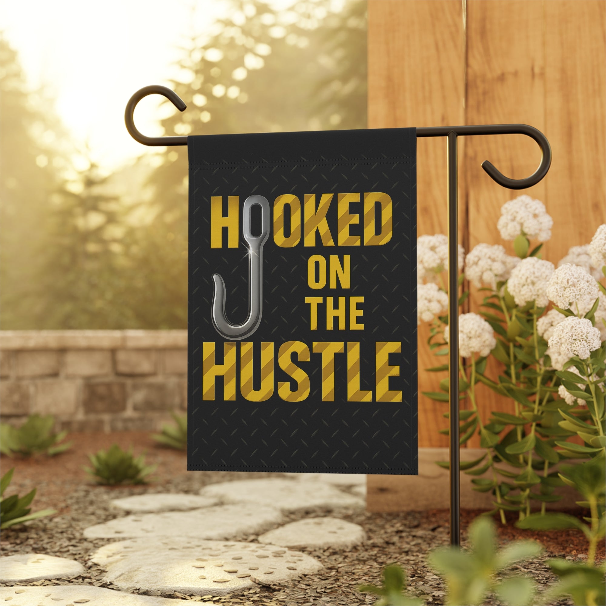 Hooked On The Hustle - Double-side print
