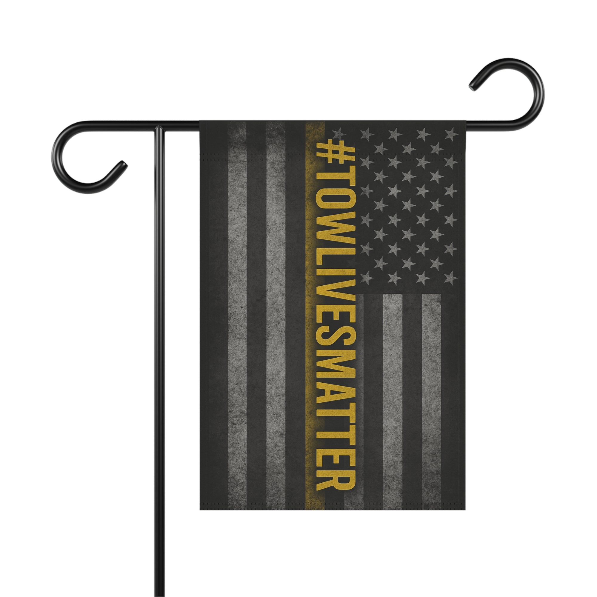 #Towlivesmatter Garden Flag - Double-side print