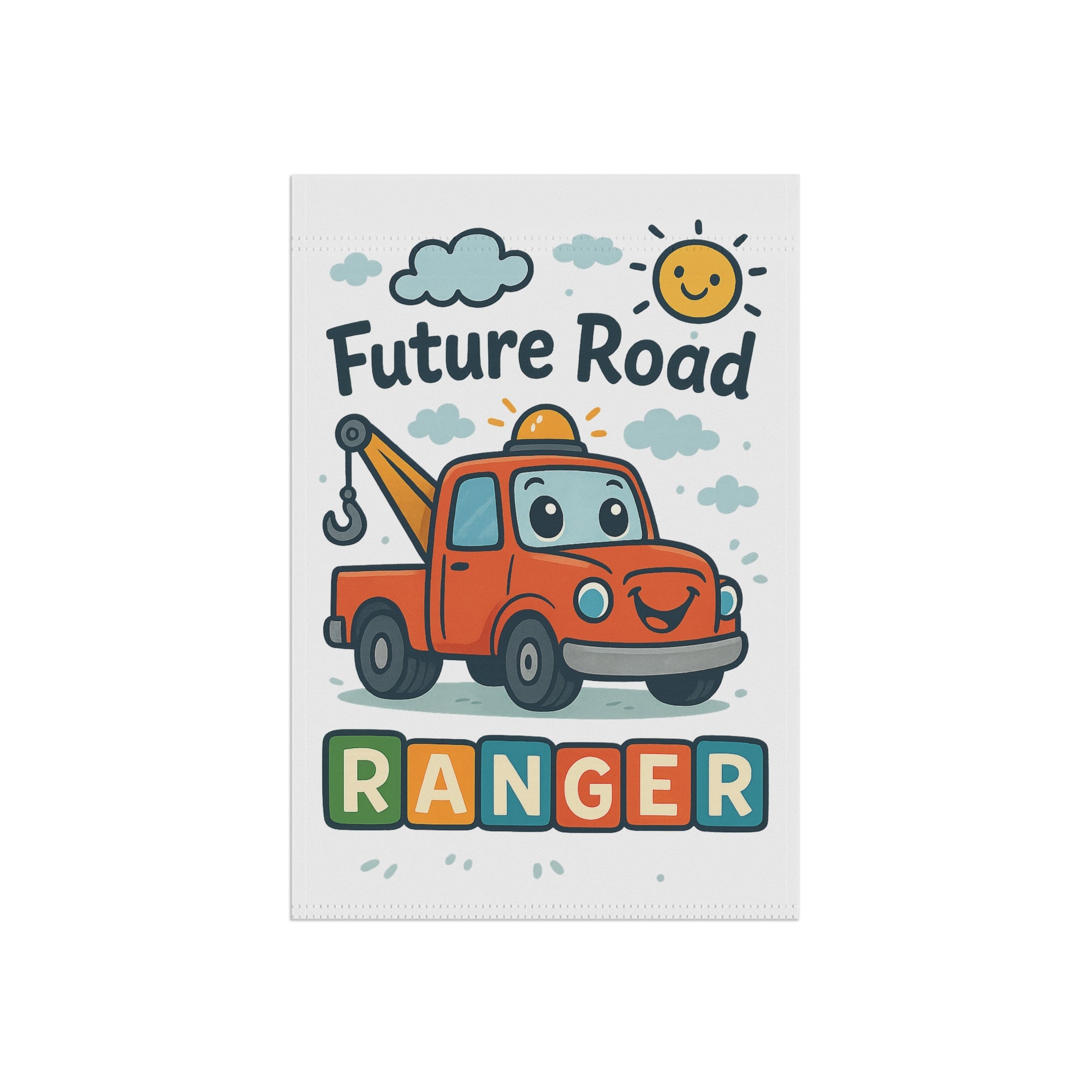 Future Road Ranger Garden Flag- Double-side print
