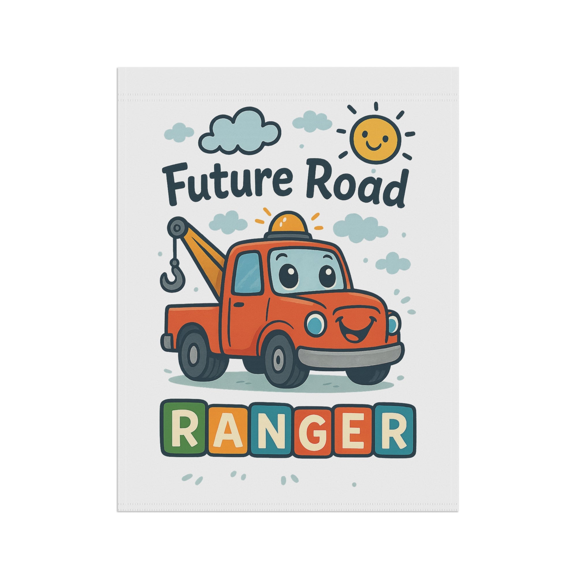 Future Road Ranger Garden Flag- Double-side print