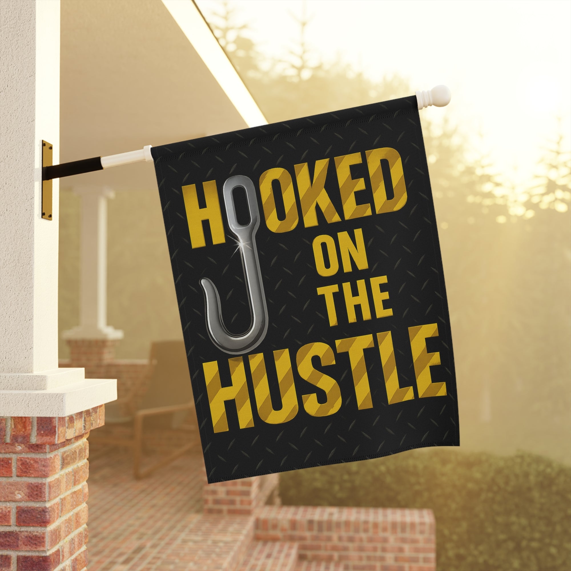 Hooked On The Hustle - Double-side print