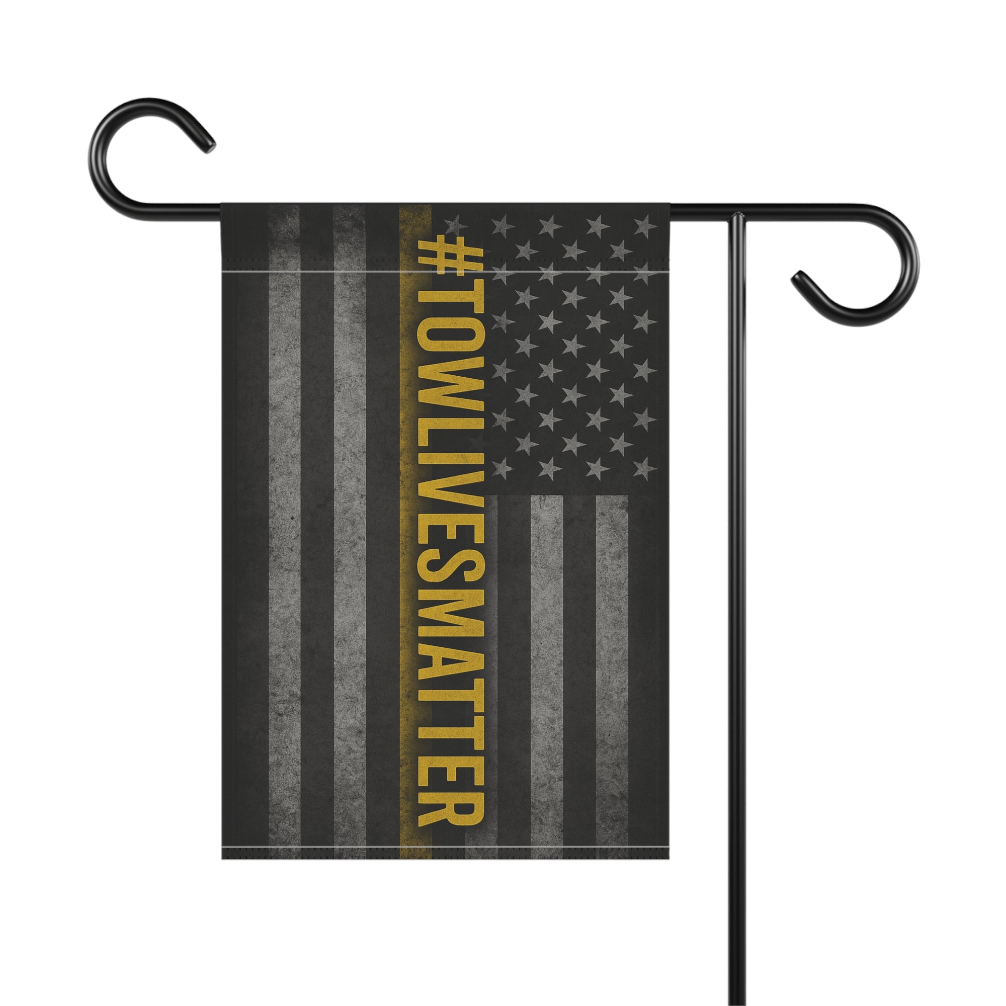 #Towlivesmatter Garden Flag - Double-side print