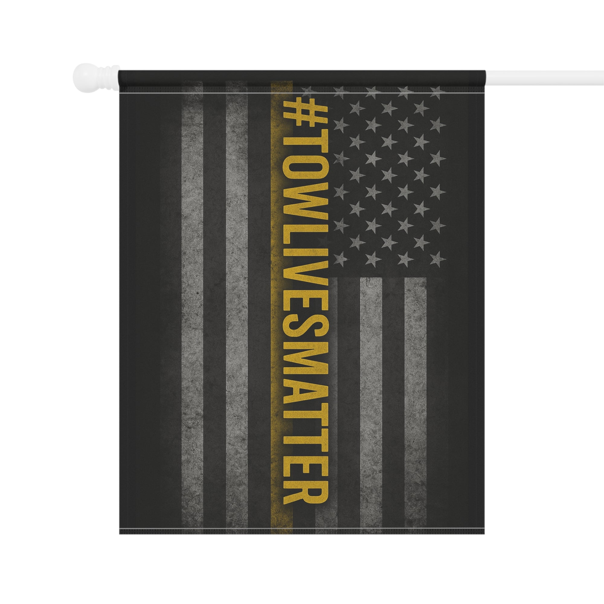 #Towlivesmatter Garden Flag - Double-side print