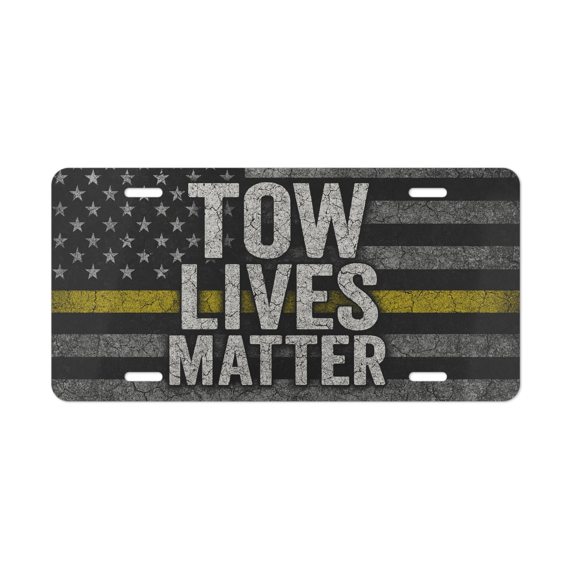 Tow Lives Matter Vanity Plate