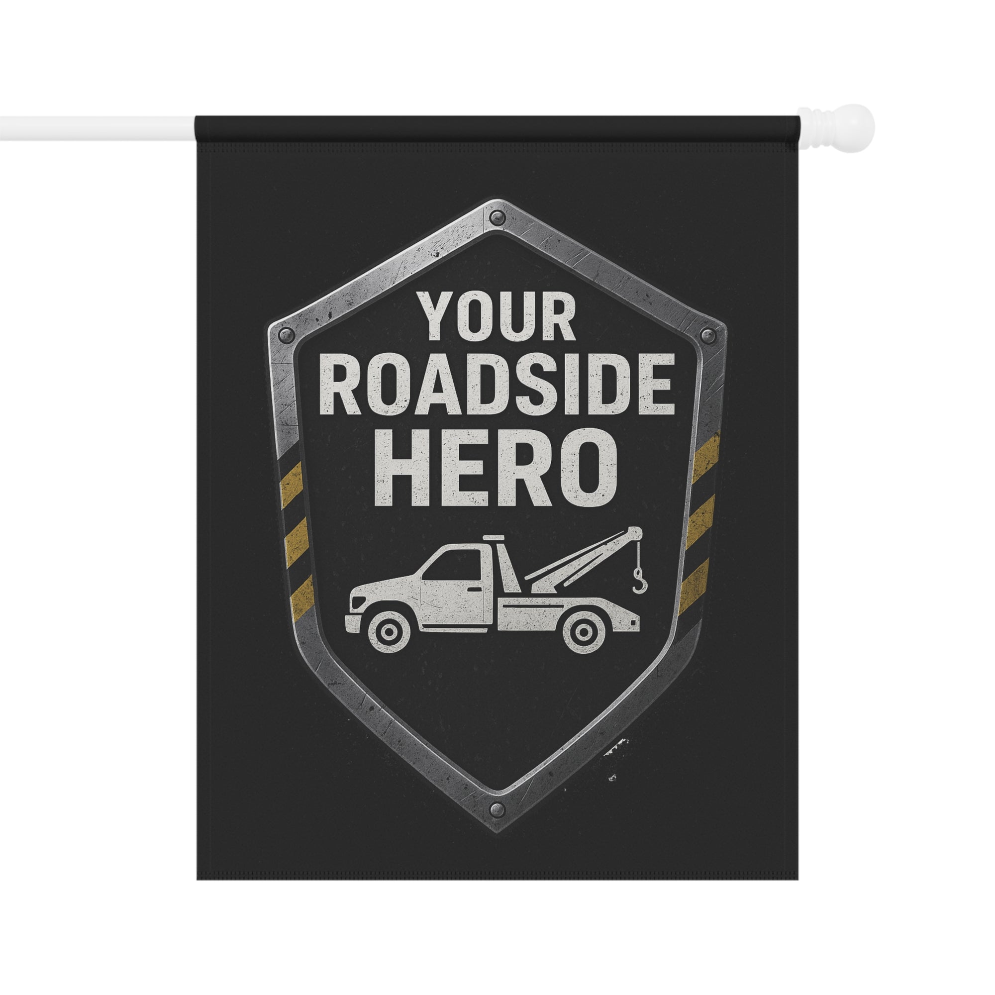 Your Roadside Hero Garden Flag - Double-side print