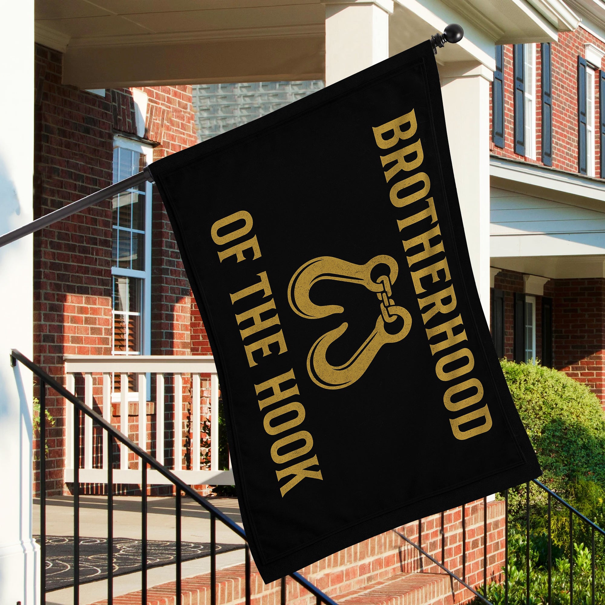 Brotherhood Of The Hook – Double Sided Tow Flag