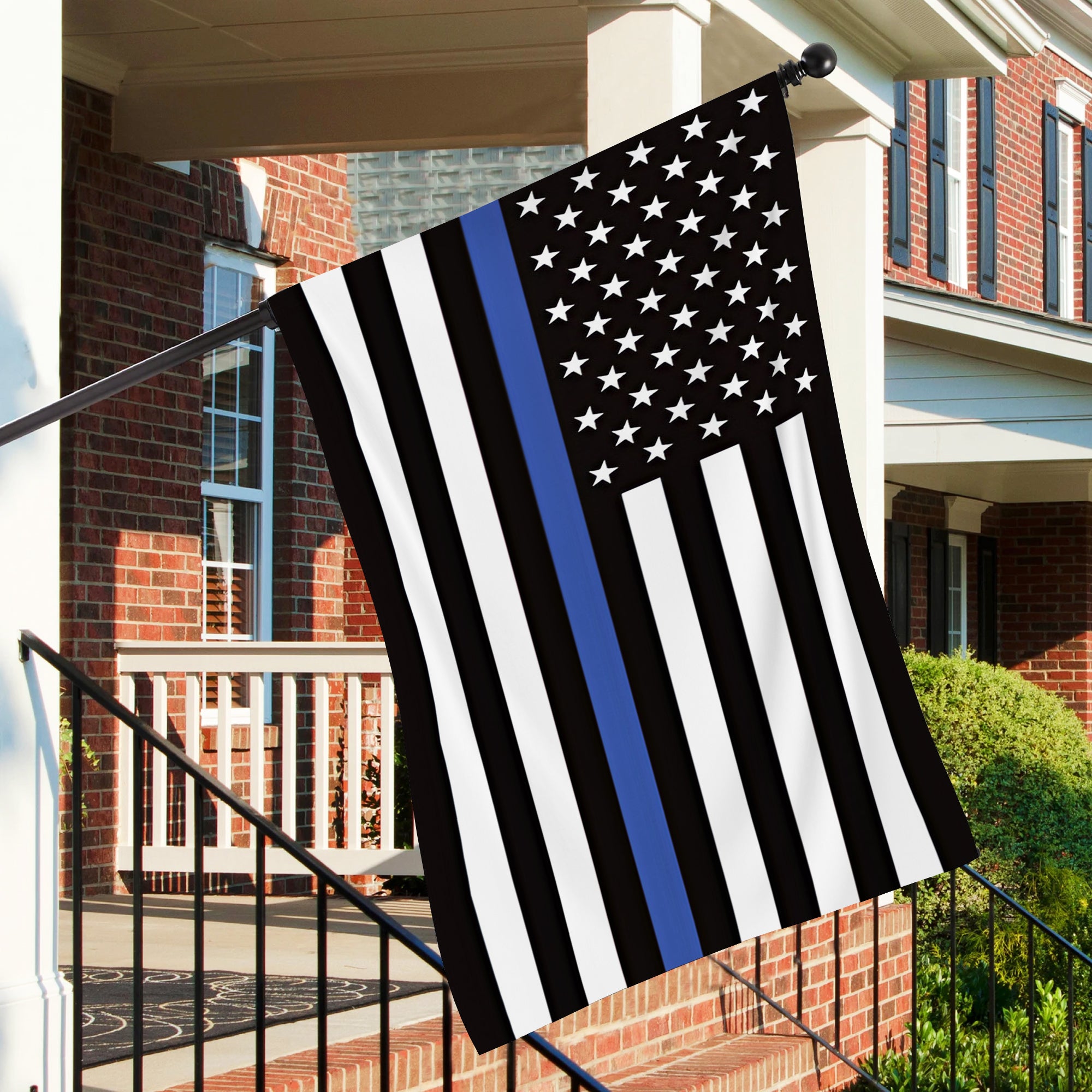 Thin Blue line – Double Sided Tow Flag