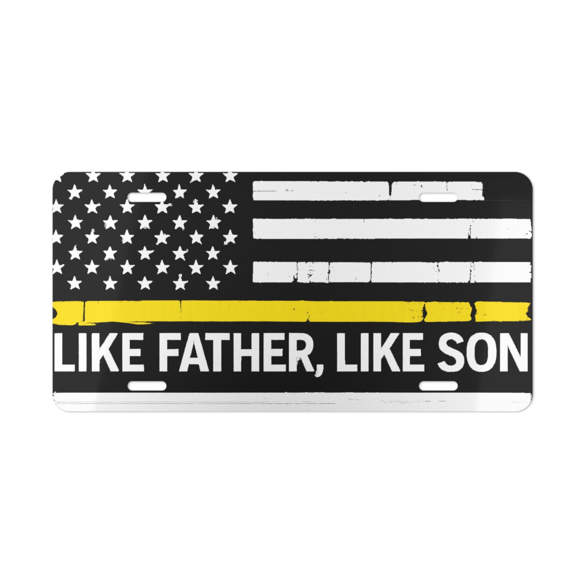 Like Father Like Son Vanity Plate