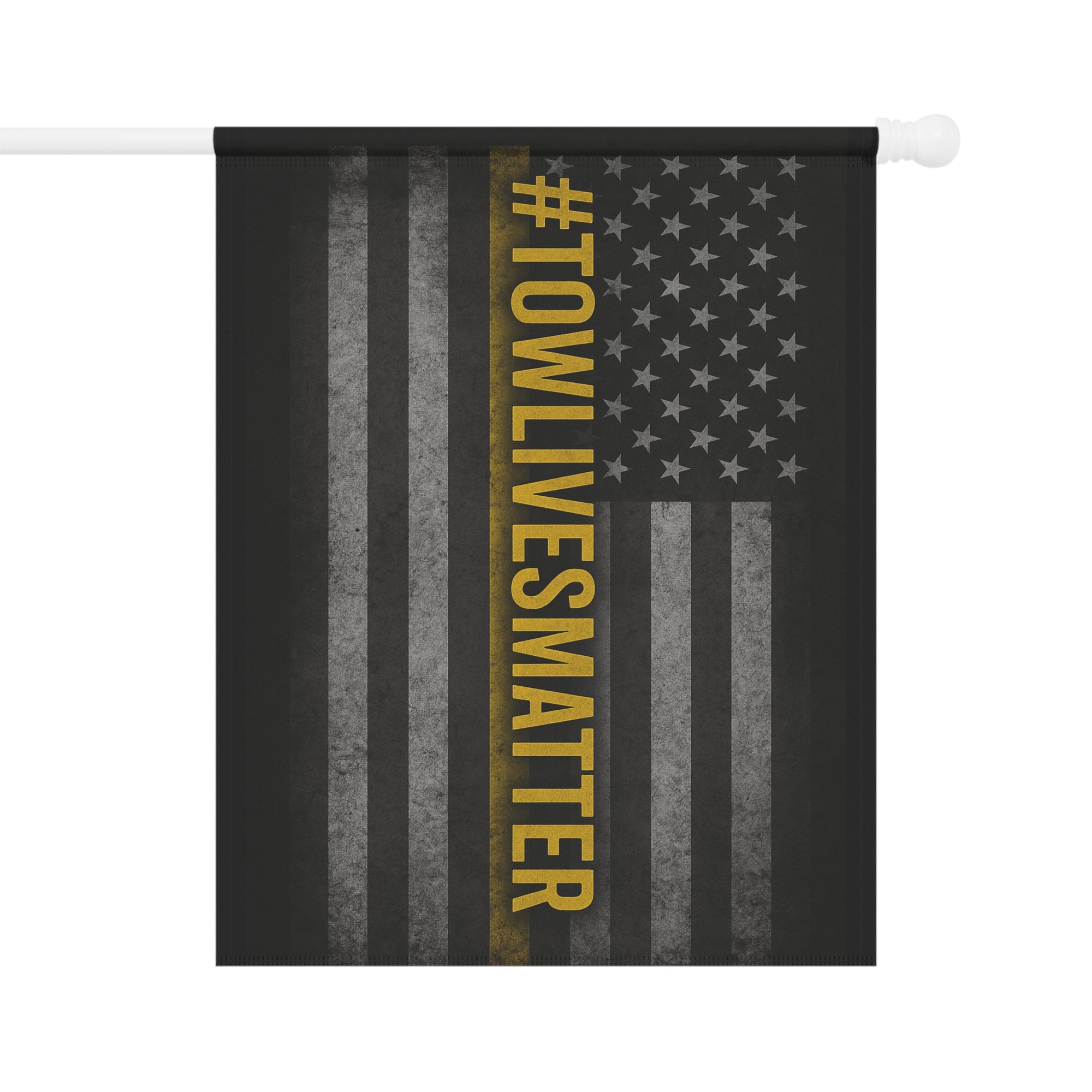 #Towlivesmatter Garden Flag - Double-side print
