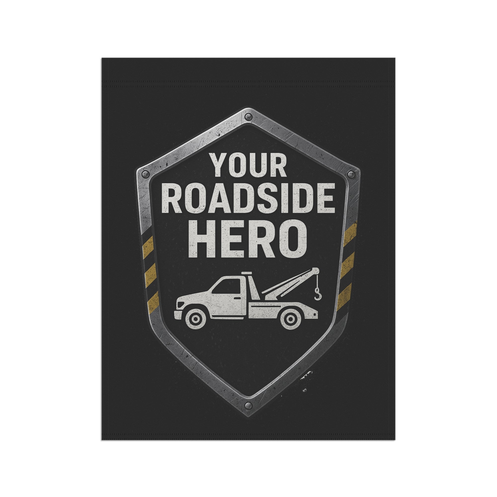 Your Roadside Hero Garden Flag - Double-side print