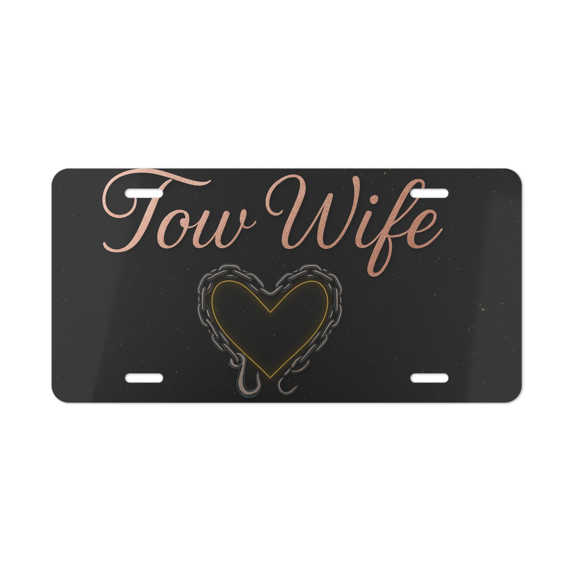 Tow Wife Vanity Plate