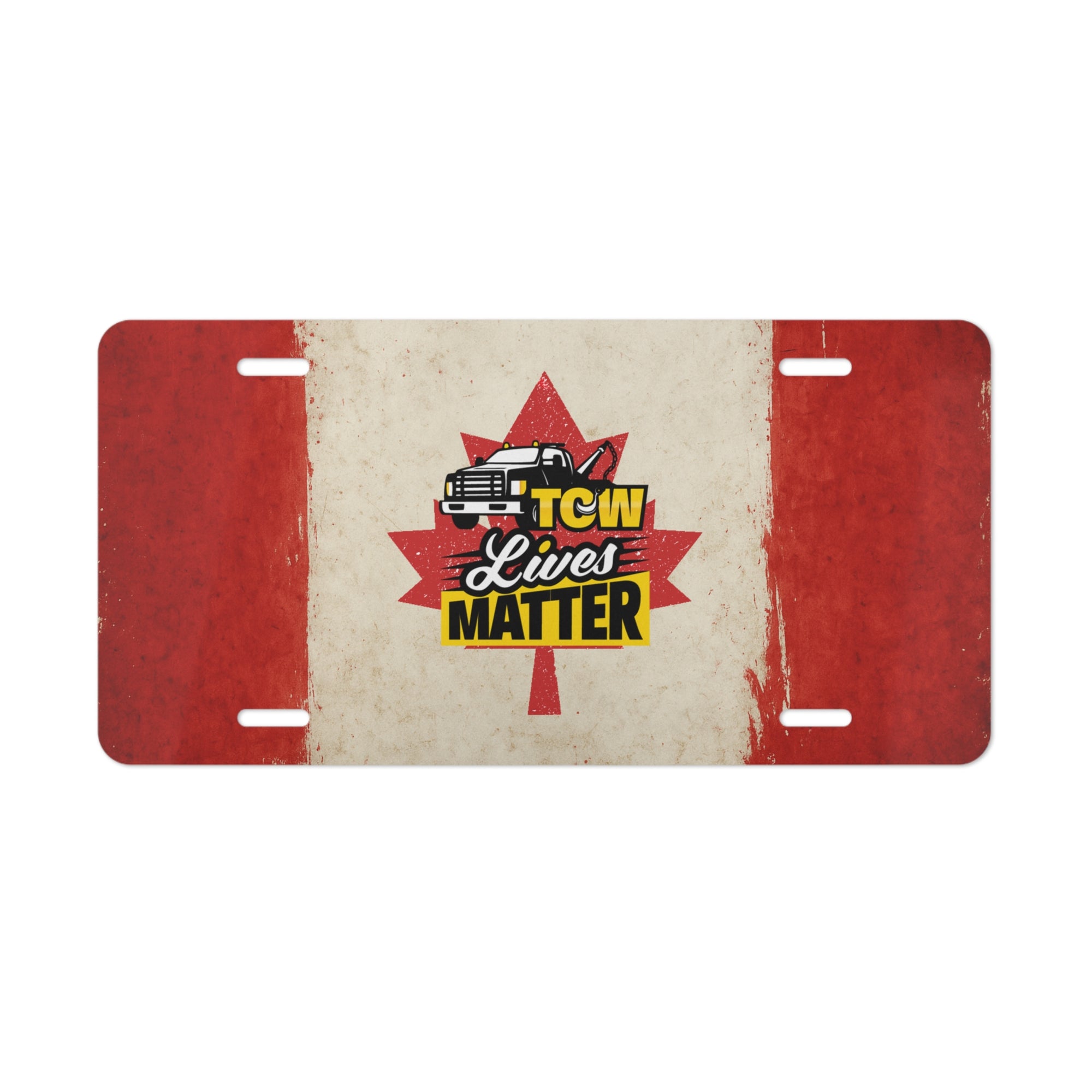 Tow Lives Matter Canada Vanity Plate