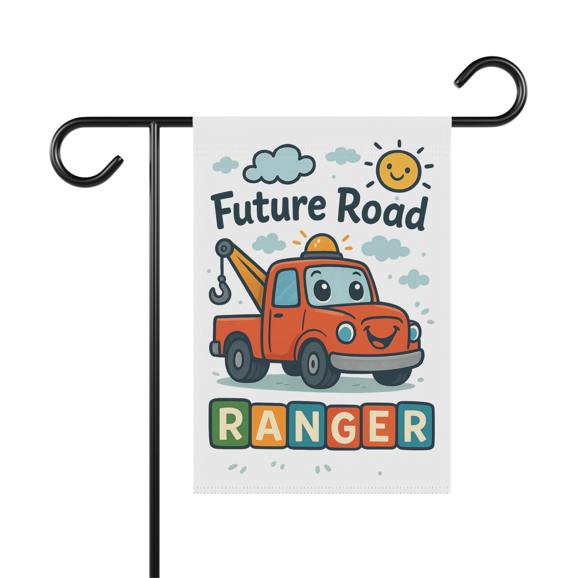 Future Road Ranger Garden Flag- Double-side print