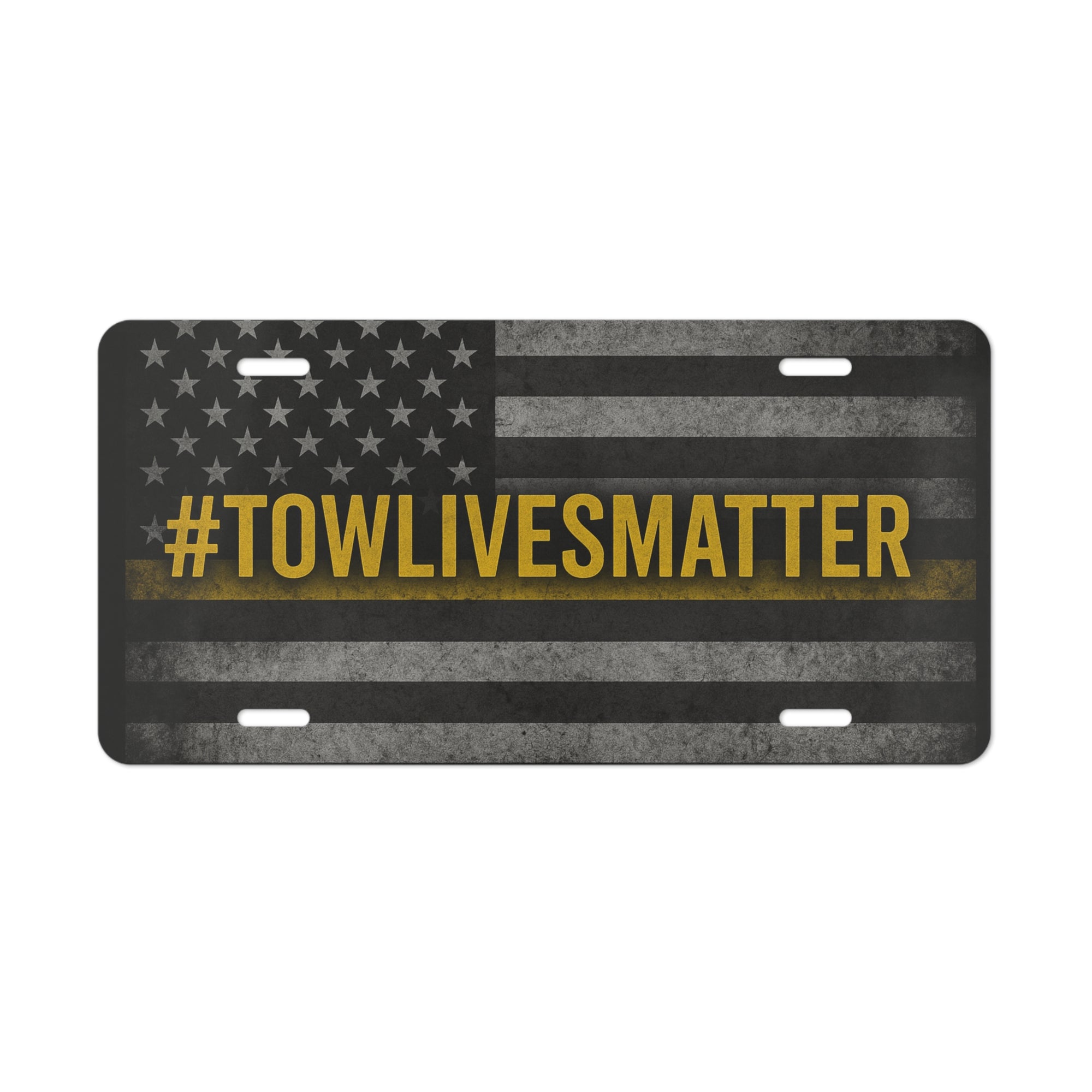 #Towlivesmatter Vanity Plate
