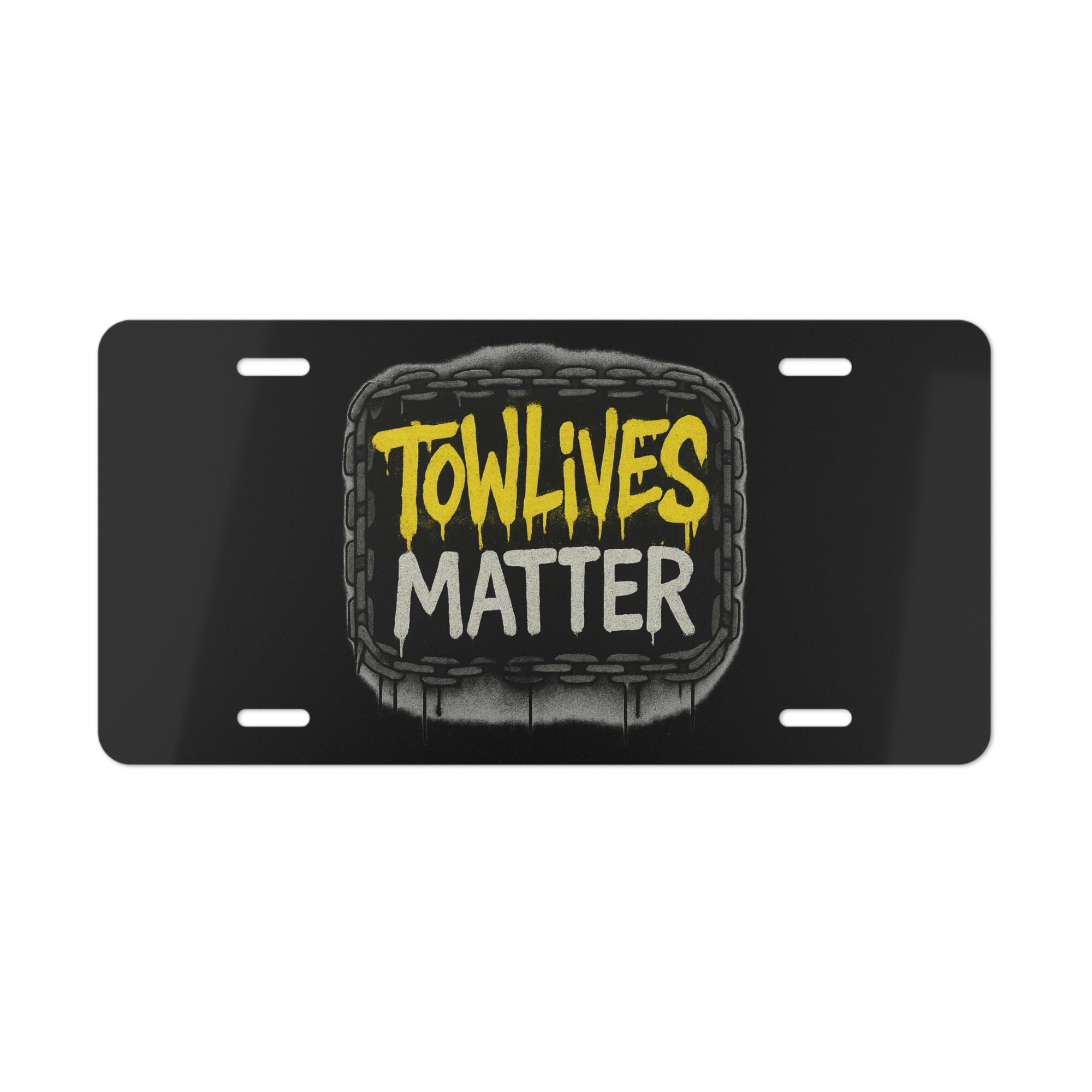 SDMO Towlivesmatter License Plate