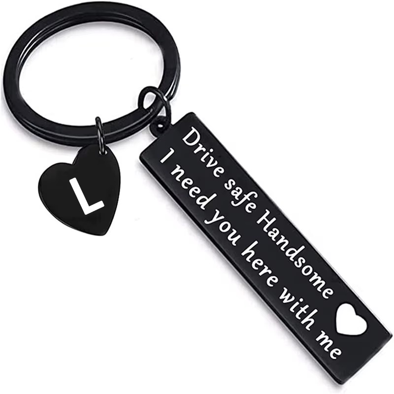 Drive Safe Handsome Keychain – High-Quality Gift for Him