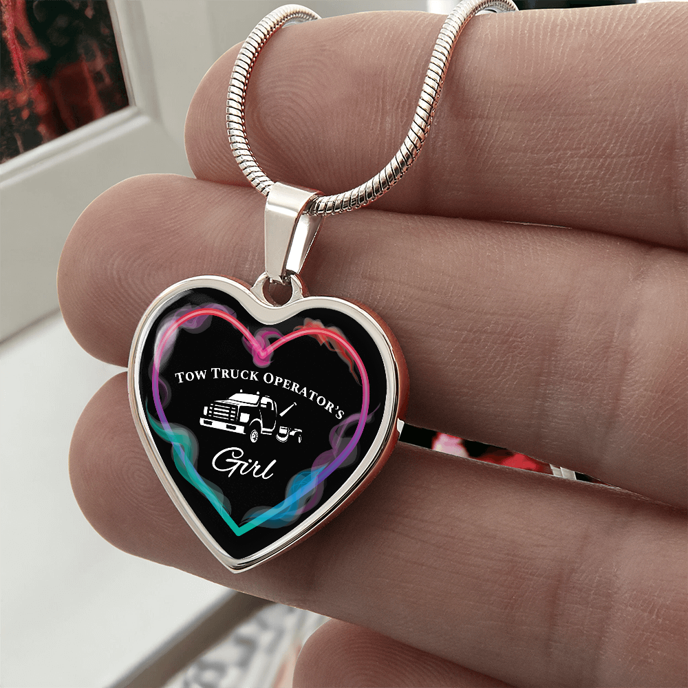 Tow Truck Operator's Girl Luxury Necklace