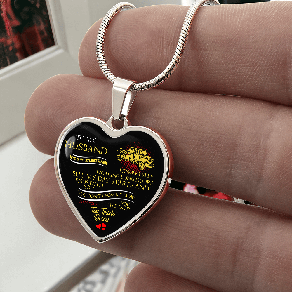 To My Husband Luxury Necklace