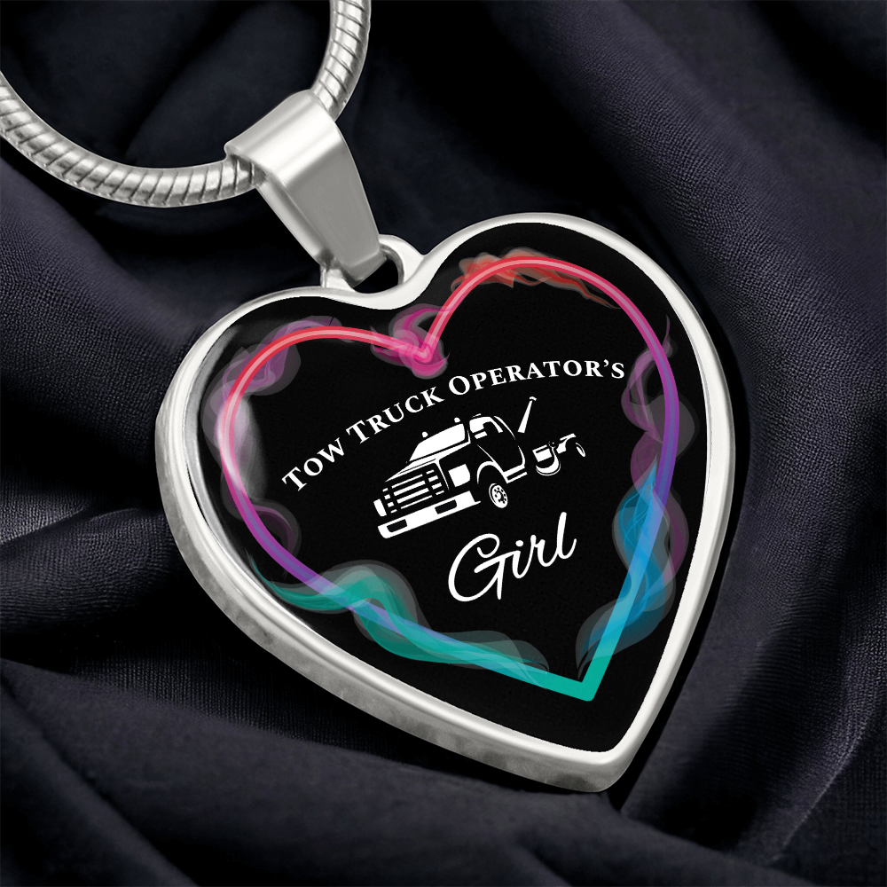 Tow Truck Operator's Girl Luxury Necklace