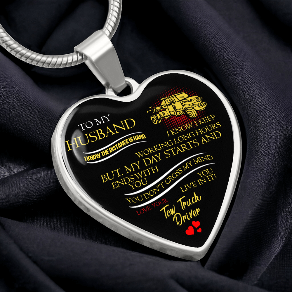 To My Husband Luxury Necklace