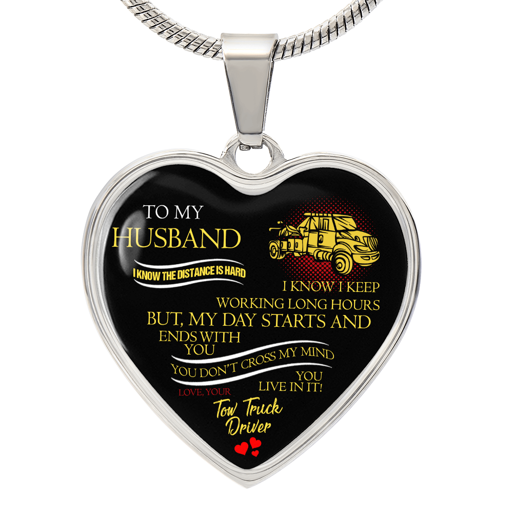 To My Husband Luxury Necklace
