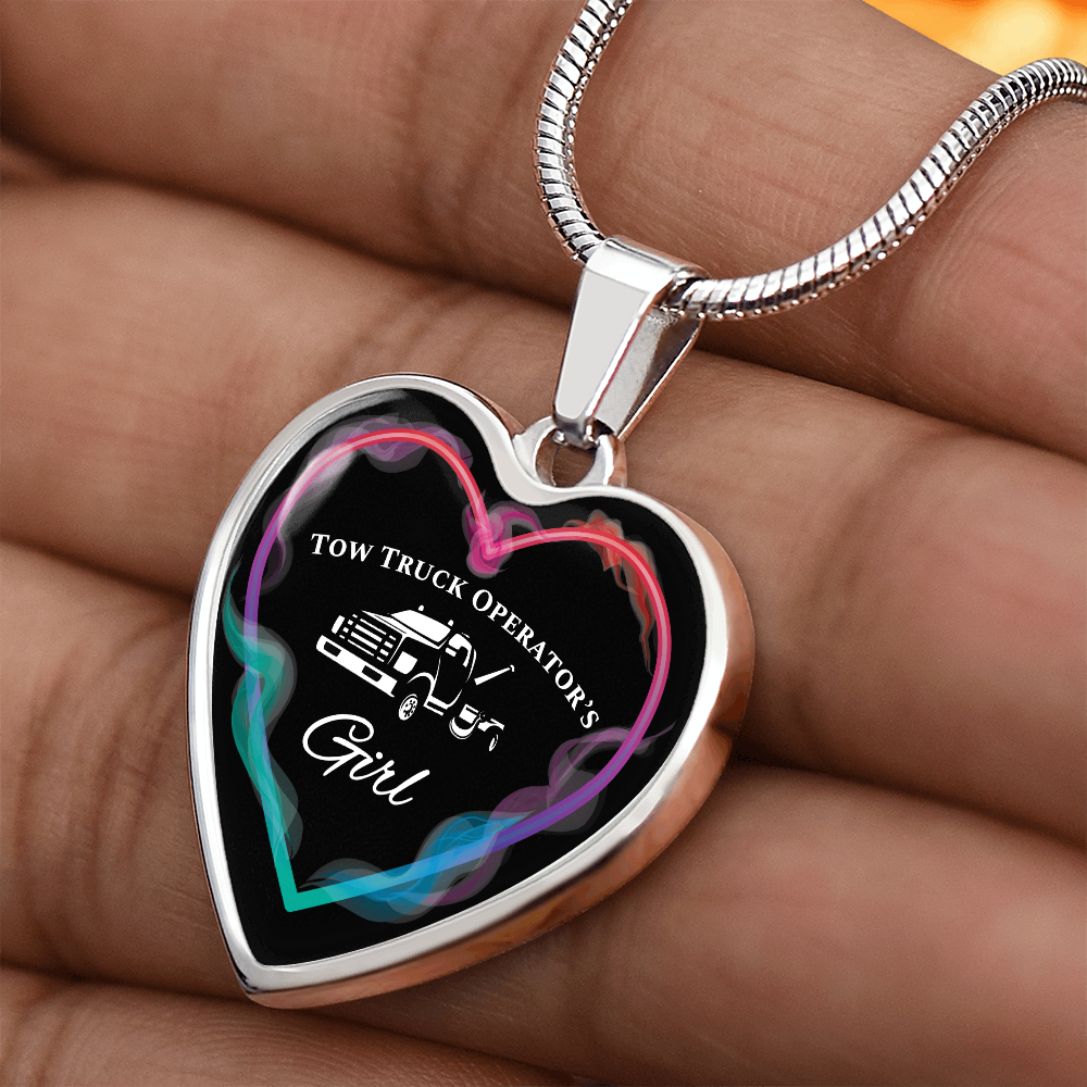 Tow Truck Operator's Girl Luxury Necklace