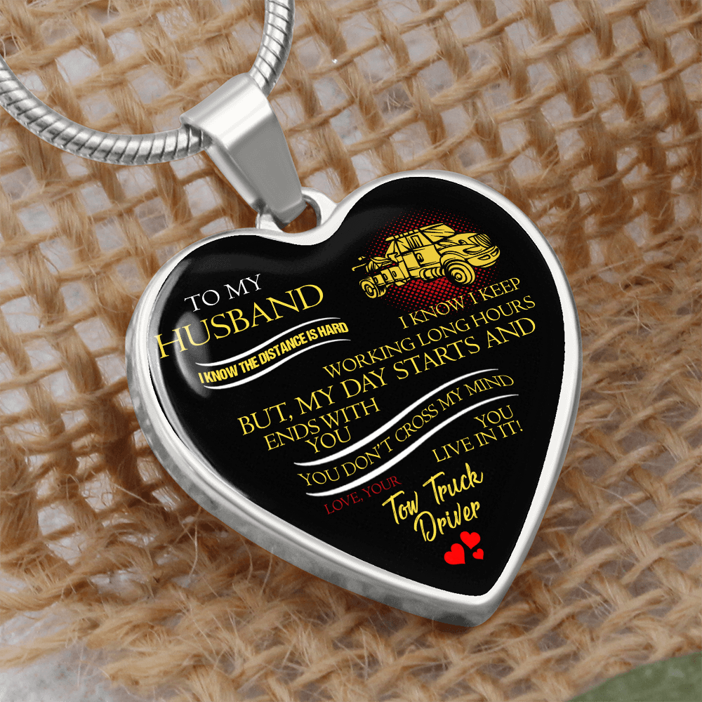 To My Husband Luxury Necklace