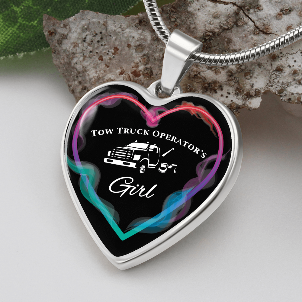 Tow Truck Operator's Girl Luxury Necklace