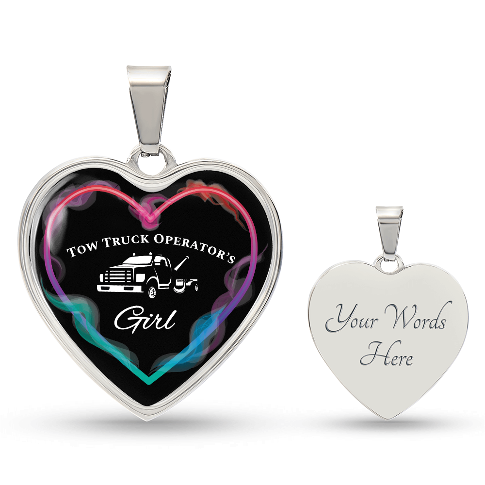 Tow Truck Operator's Girl Luxury Necklace