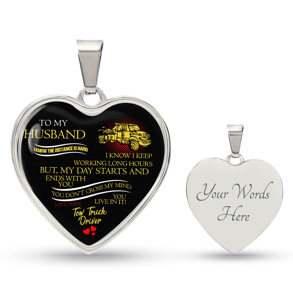 To My Husband Luxury Necklace