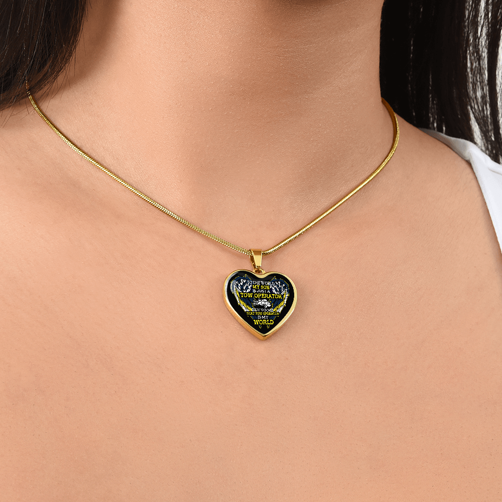 Proud Tow Operator's Son Luxury Necklace
