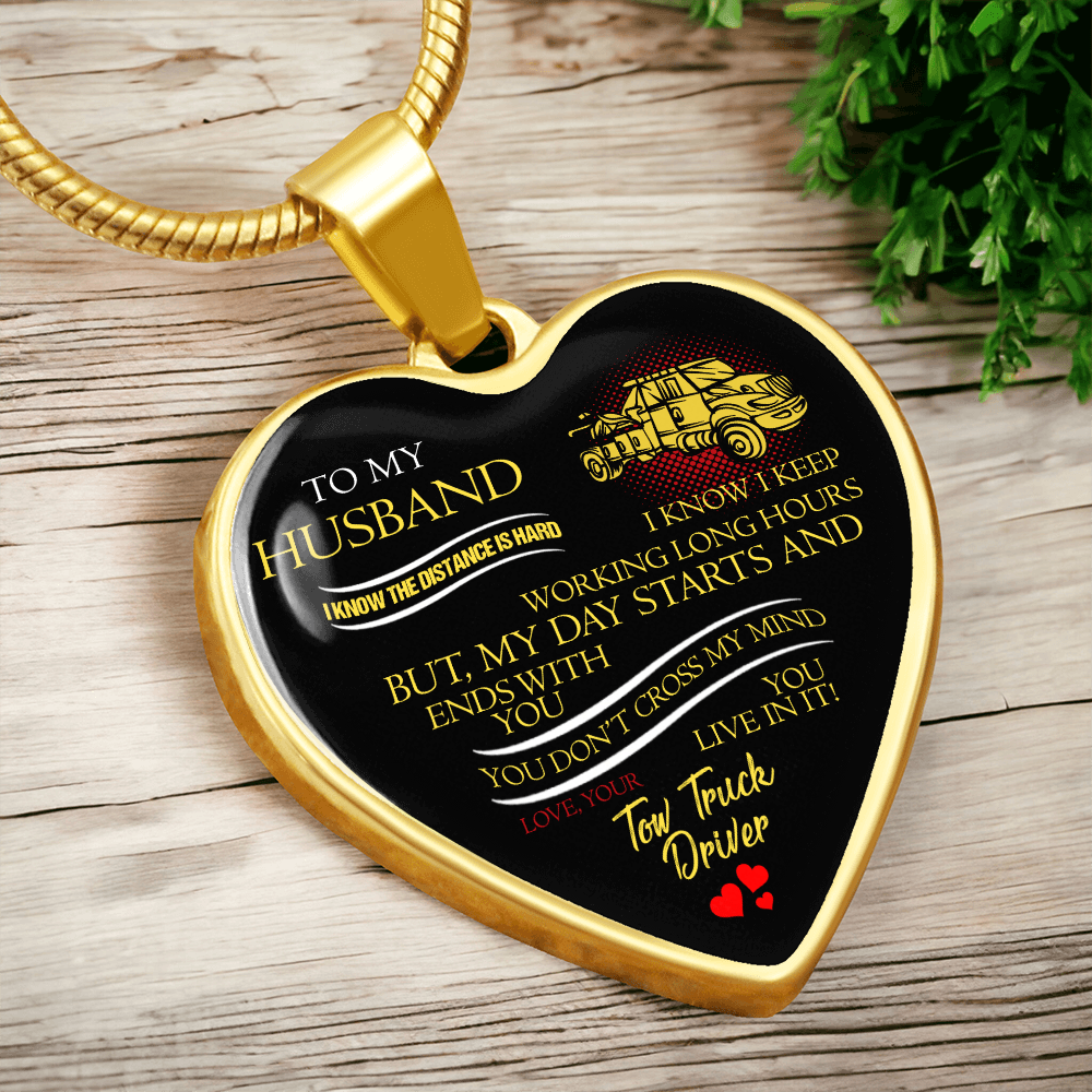 To My Husband Luxury Necklace