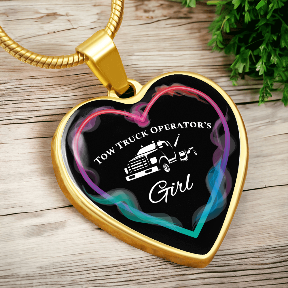 Tow Truck Operator's Girl Luxury Necklace