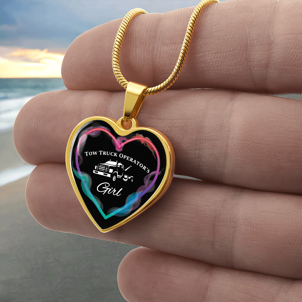 Tow Truck Operator's Girl Luxury Necklace
