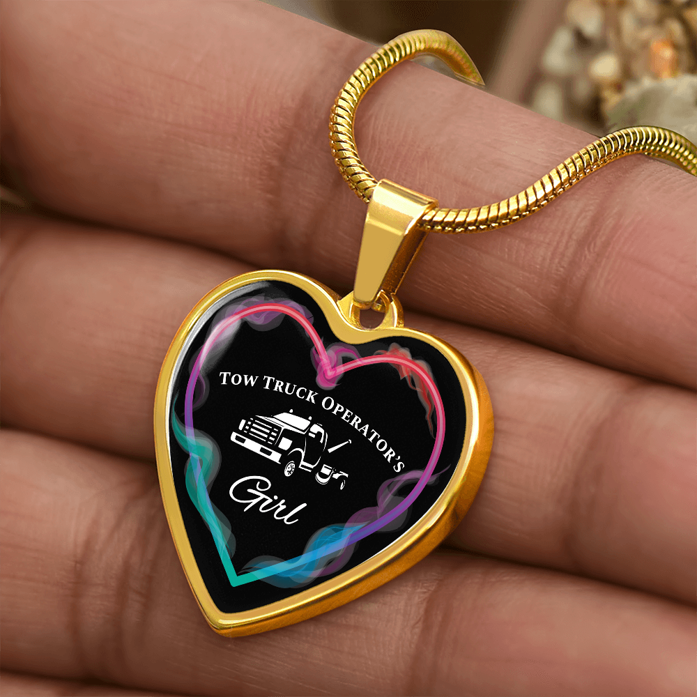 Tow Truck Operator's Girl Luxury Necklace