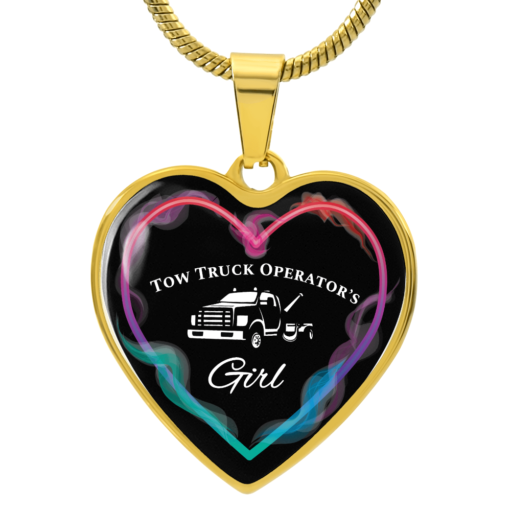 Tow Truck Operator's Girl Luxury Necklace