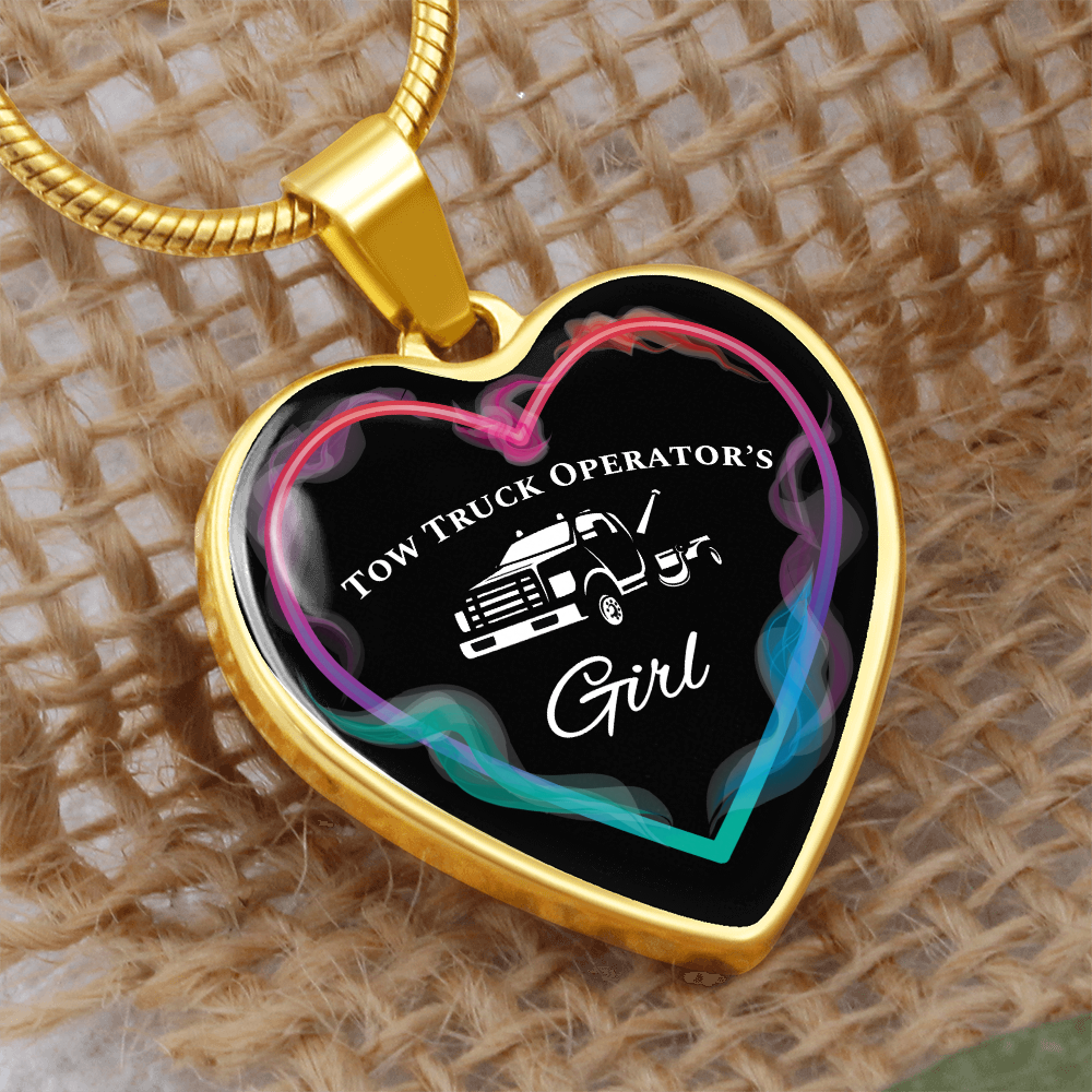 Tow Truck Operator's Girl Luxury Necklace