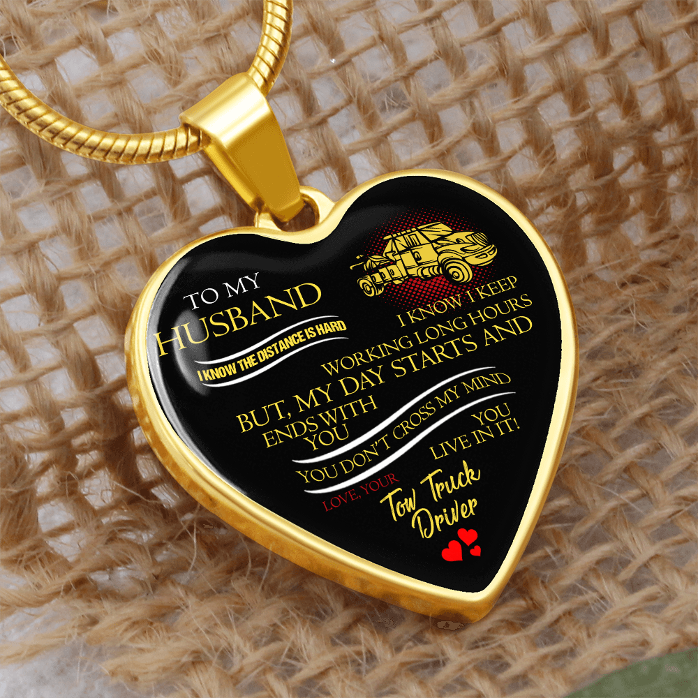 To My Husband Luxury Necklace