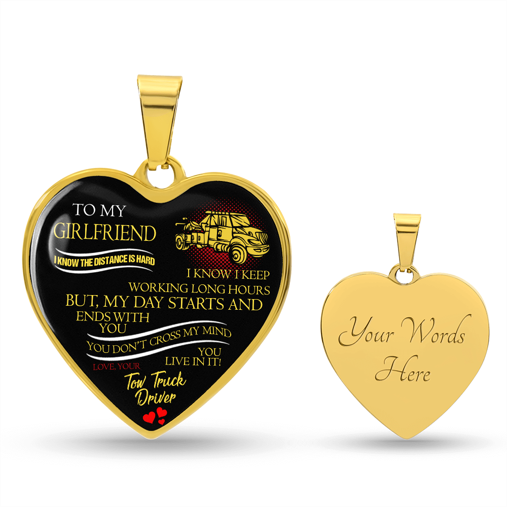 Proud Tow Girlfriend Luxury Necklace