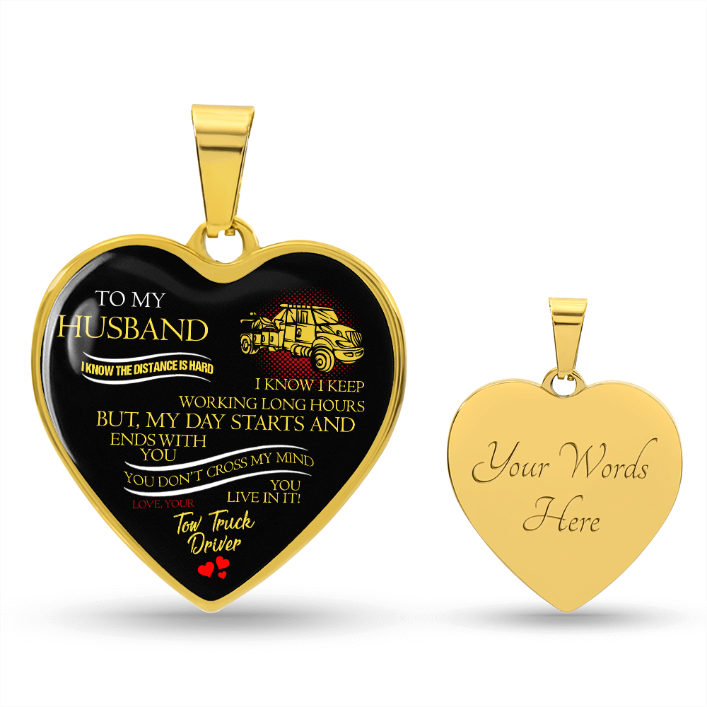 To My Husband Luxury Necklace