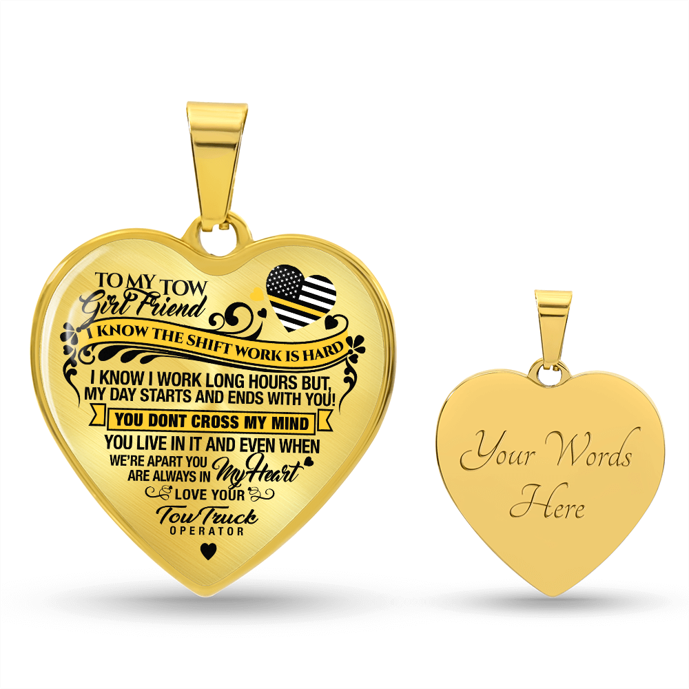 Proud Tow Girlfriend Luxury Necklace