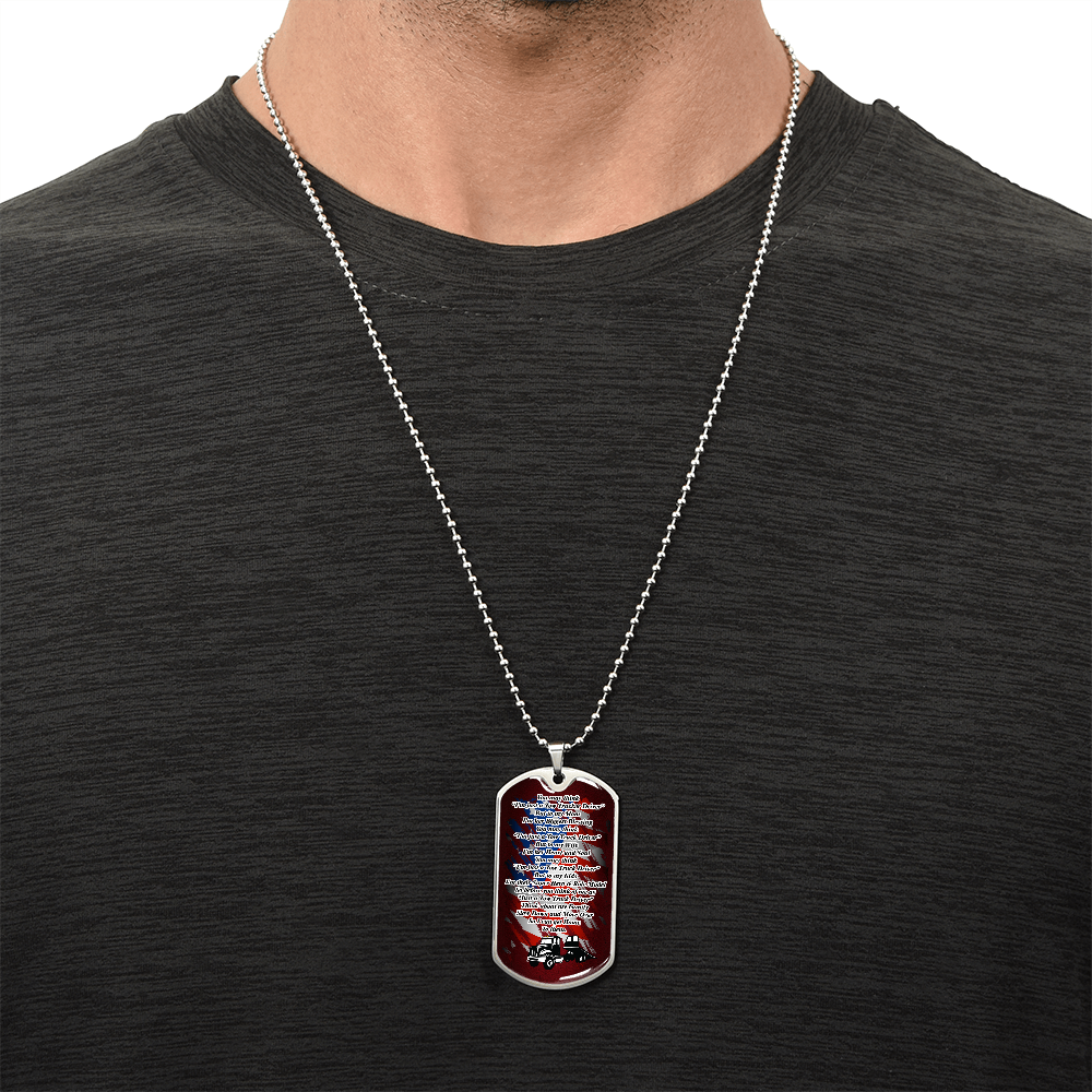Tow Truck Operator Prayer Luxury Chain