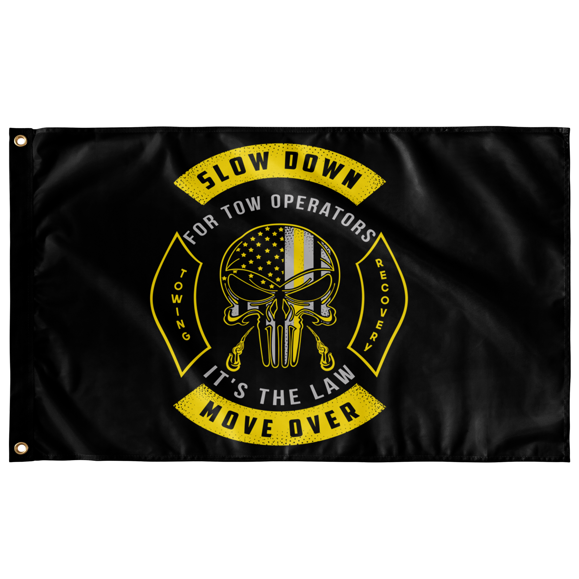 Slow Down Move Over It's The Law – Double Sided Print