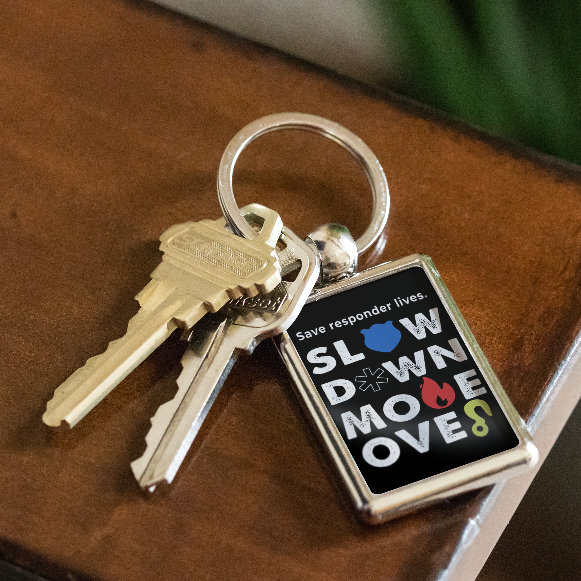Save Responders Lives Keychain