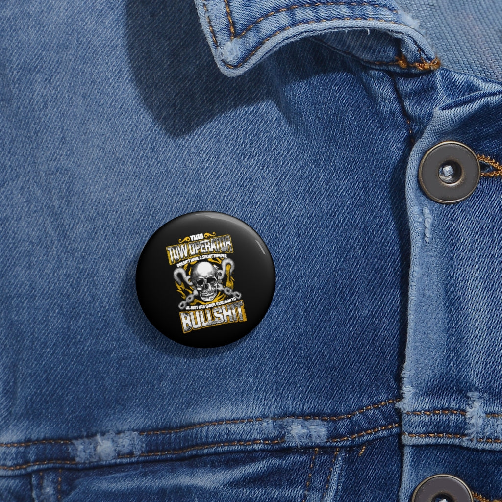 Tow Operator Pin Buttons