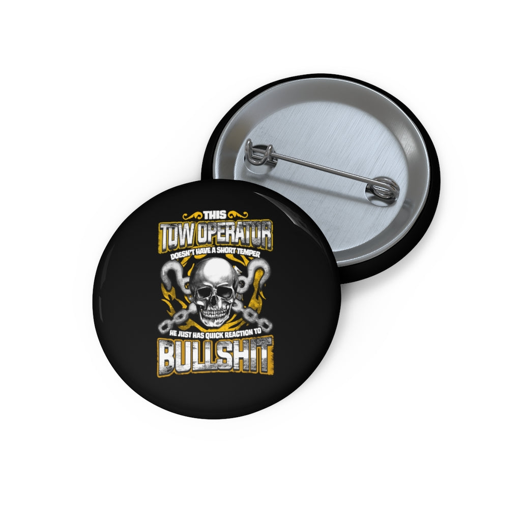 Tow Operator Pin Buttons