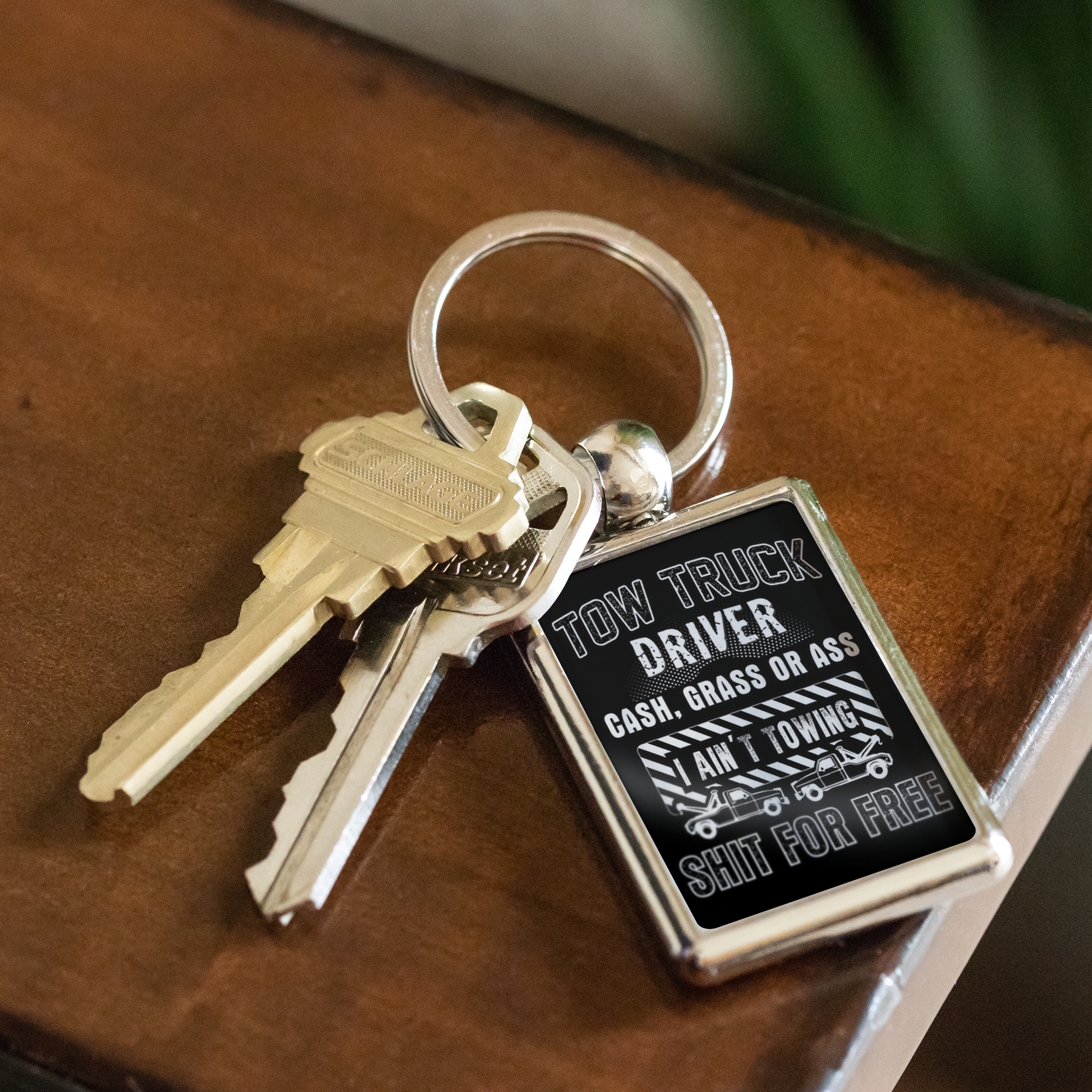 Proud Tow Operator Keychain