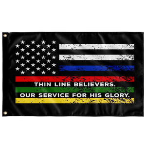 Thin Line Believers Flag