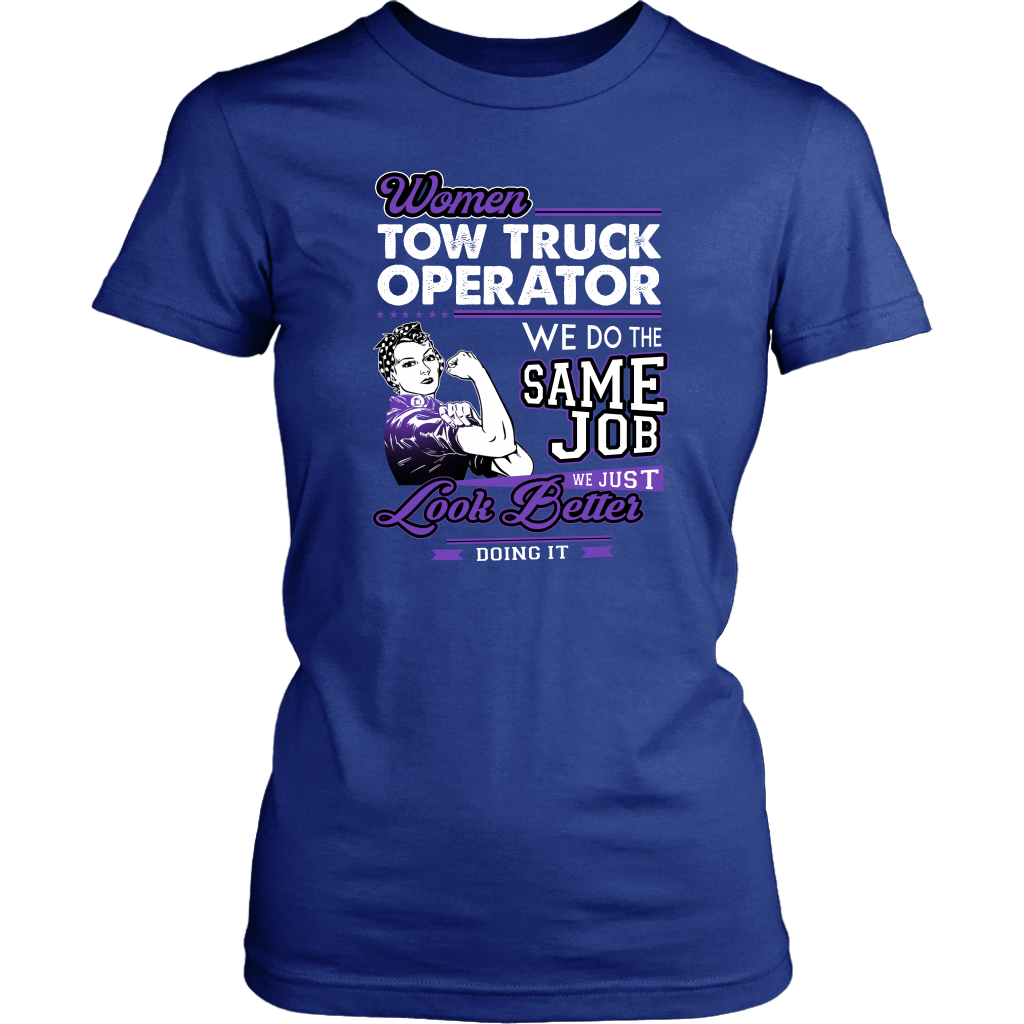 Proud Tow Truck Women Shirt